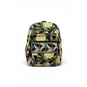 Vera Bradley Lemon Grove Essential Compact Quilted Backpack